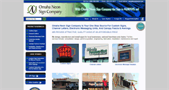 Desktop Screenshot of omahaneon.com